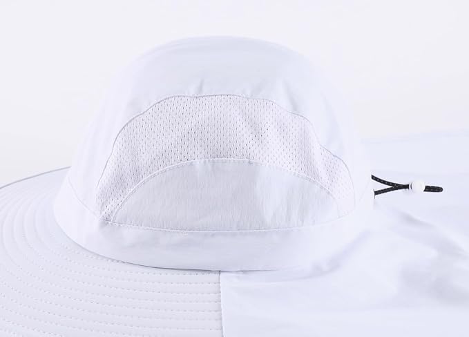 Home Prefer UPF 50+ Sun Hats for Men Women Wide Brim Fishing Hat - Image 6