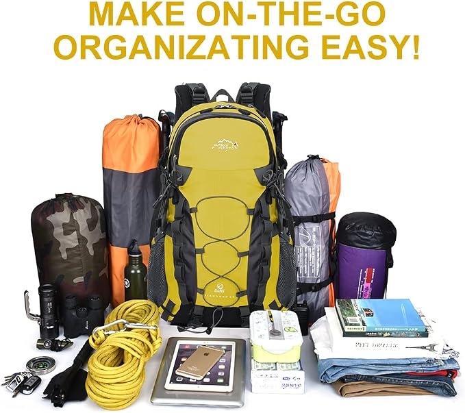 INOXTO lightweight Hiking Backpack 35L/40L Hiking Daypack - Image 6