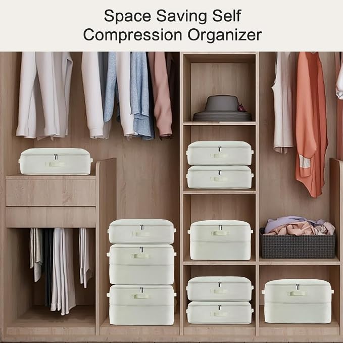 Ultra Space Saving Self Compression Storage Bags - Image 4