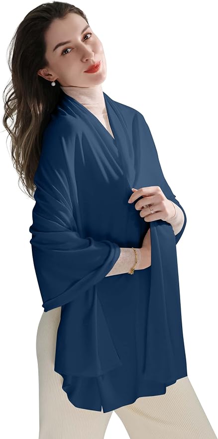 VENVSBEE Shawl Wraps for Women, Travel Scarf Soft Blanket Wrap Pashmina Travel by VENVSBEE