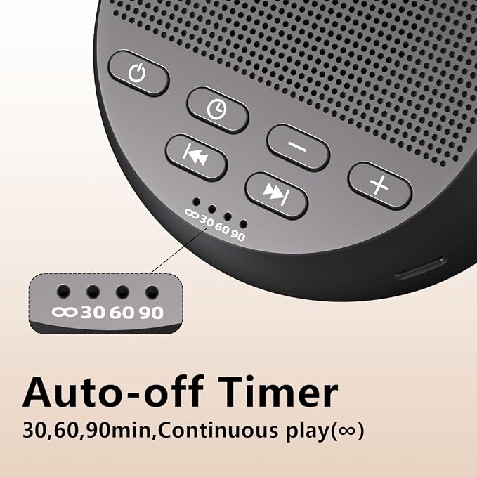 Sound Machine Portable Rechargeable White Noise Machine - Image 4