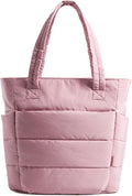 BAGSMART Tote Bag for Women, Lightweight Puffy Tote Bag by BAGSMART