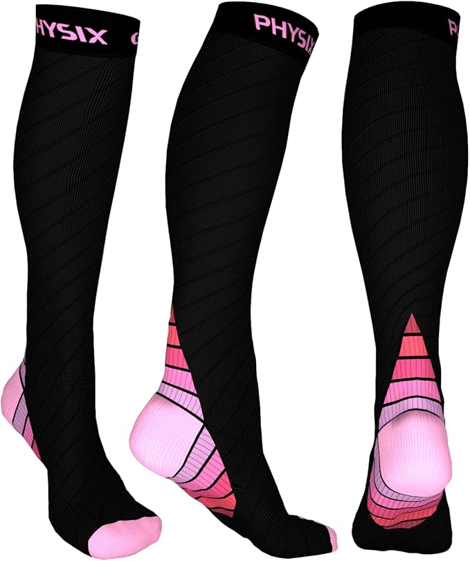 Physix Gear Compression Socks 20-30 mmHg by PhysixGearSport