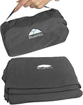 BlueHills Ultra Compact Travel Blanket Pillow in Portable Bag Case Soft 70 X 56 by BlueHills
