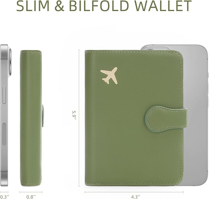 ZOPPEN Passport Holder for Travel, Passport Wallet Case, Rfid Travel Wallet - Image 3