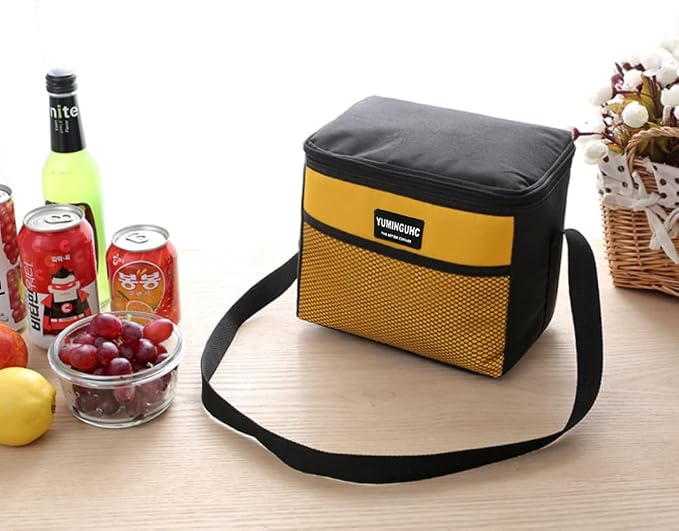 6 Can/5L Lunch Bag for Women Men Portable Lunch Box Small Cooler Bag Soft - Image 4