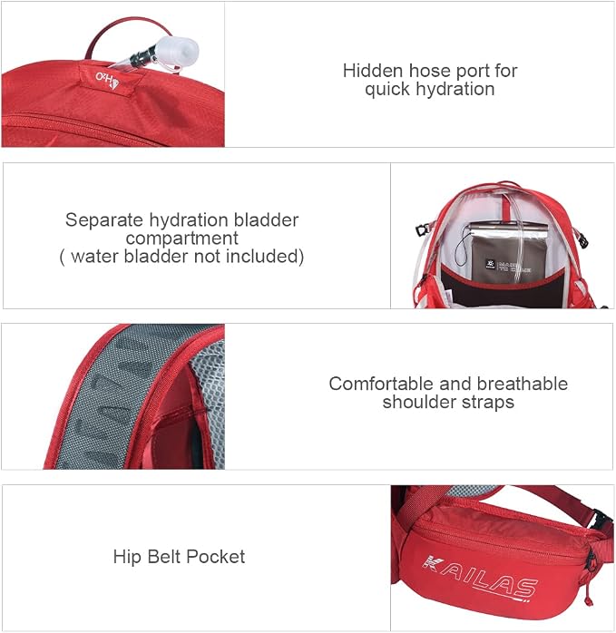 KAILAS Q-WIND II 28L Hiking Daypack Waterproof Lightweight Backpack - Image 4