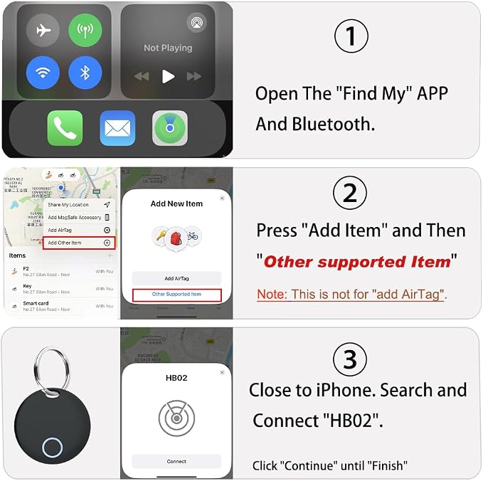 Key Finders, Luggage Tracker Tag Works - Image 7