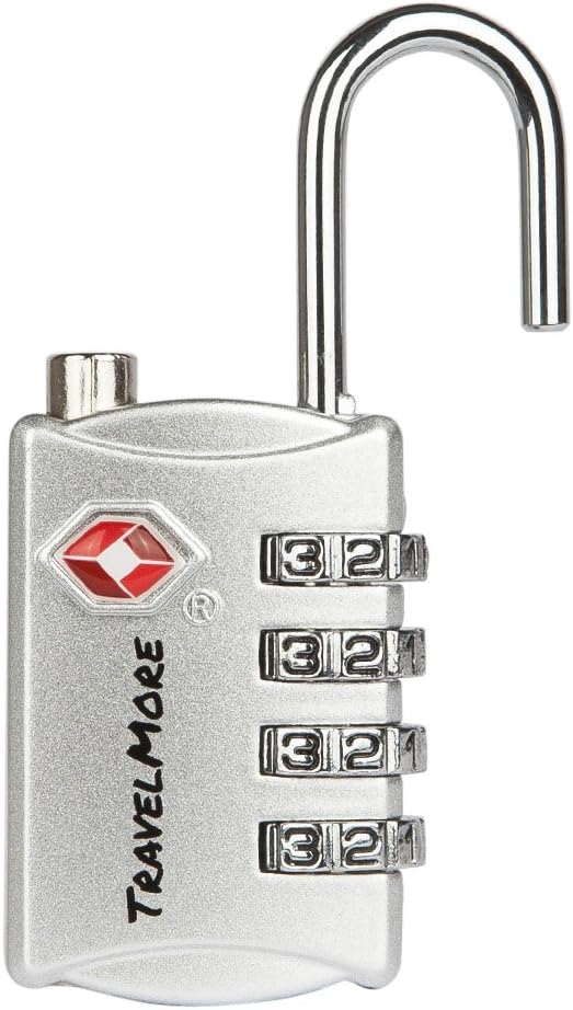 TSA Luggage Locks with 4 Digit Combination – Heavy Duty Set Your Own Padlocks - Image 3