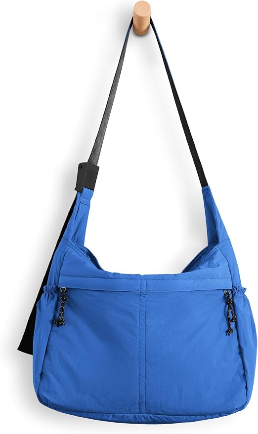 ODODOS 20L Crossbody Tote Bag Large Capacity Lightweight Hobo Shoulder Sling by ODODOS