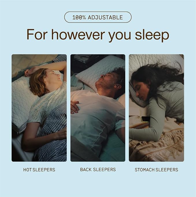 Coop Home Goods Eden Cool Adjustable Pillow, King Size - Image 3