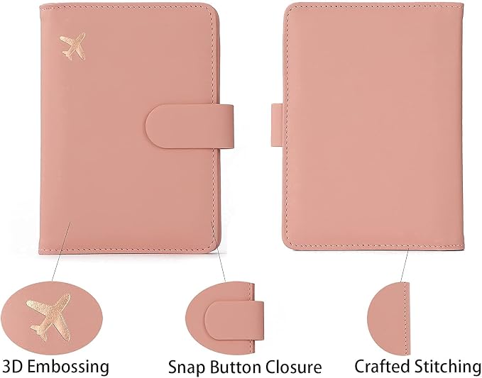 Melsbrinna Premium Leather Passport Holder Covers Case, Waterproof Rfid - Image 4