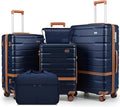 Luggage Sets 3 Piece with TSA Lock Hardside PC+ABS Carry On Suitcase with by Unknown