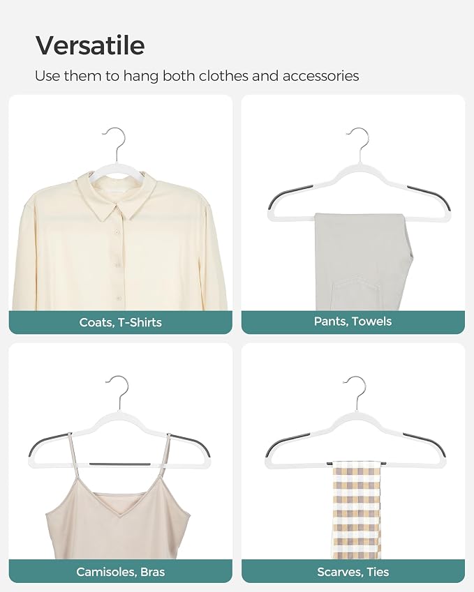 SONGMICS Clothes Hangers, Space-Saving - Image 4