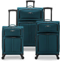 U.S. Traveler Anzio Softside Expandable Spinner Luggage, 3-Piece Set by USTraveler