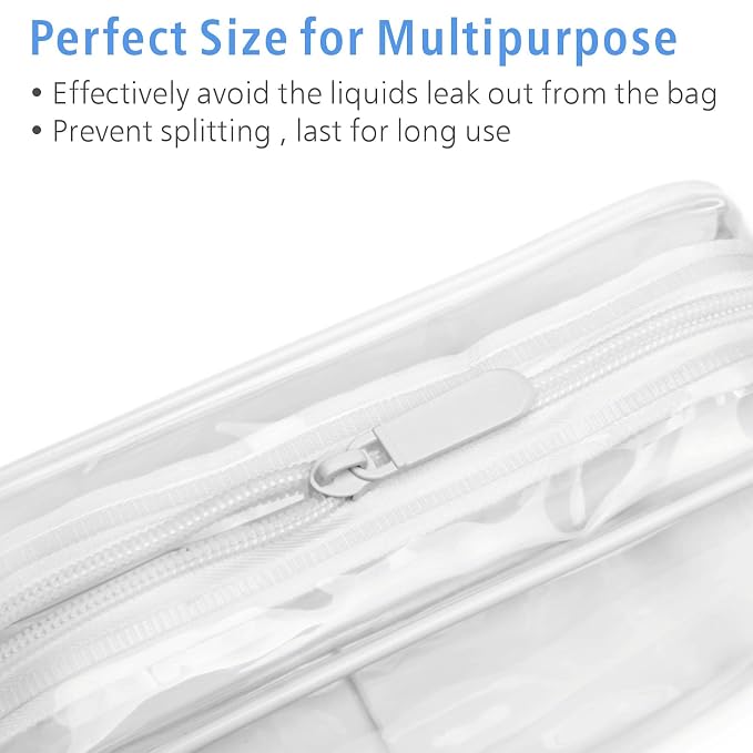 PACKISM Clear Makeup Bag - Image 6