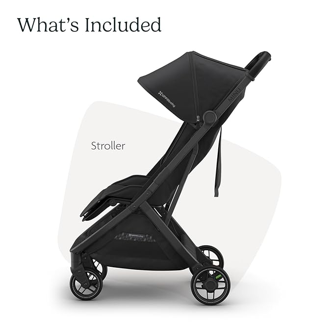 UPPAbaby Minu V3 Travel Stroller | Lightweight + Compact Design | One-Hand Fold - Image 2