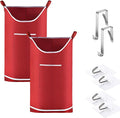 Hanging Laundry Hamper Bag Behind Door Hampers by Unknown