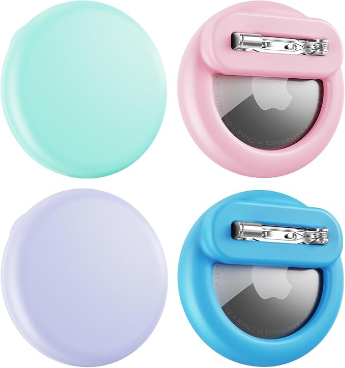 Compatible for Air Tags-4 Pack Apple Kids Hidden, for Air Tag Holder Kid by Bingcokcase