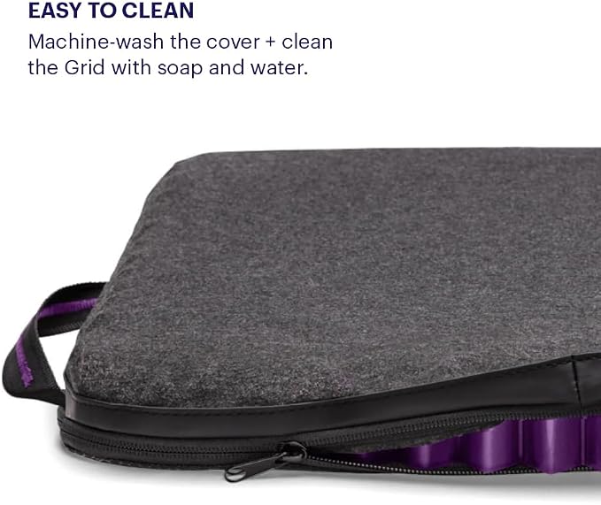 Purple Simply Seat Cushion | Pressure Reducing Grid Designed - Image 3