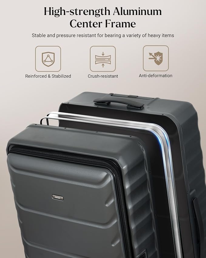 Luggage Sets 2 Pieces, 20/28 Inch PC Hardshell Suitcase - Image 4