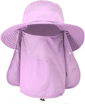 Sun Hats for Men Women Fishing Hat UPF 50+ Breathable Wide Brim Summer UV by Rosoz