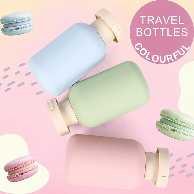 ASEVAT 3.4 oz Plastic Leak Proof Travel Bottles - Image 3