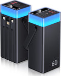Power Bank 60000mAh 22.5W Fast-Charging Portable Charger by Unknown
