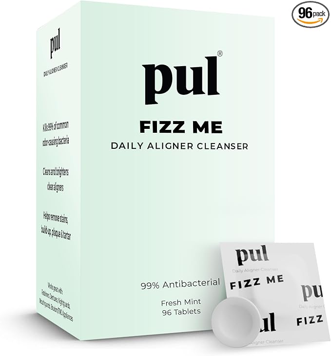 PUL Aligner Cleaner Tablets – For Cleaning Invisalign, All Clear Aligners & by ThePultool