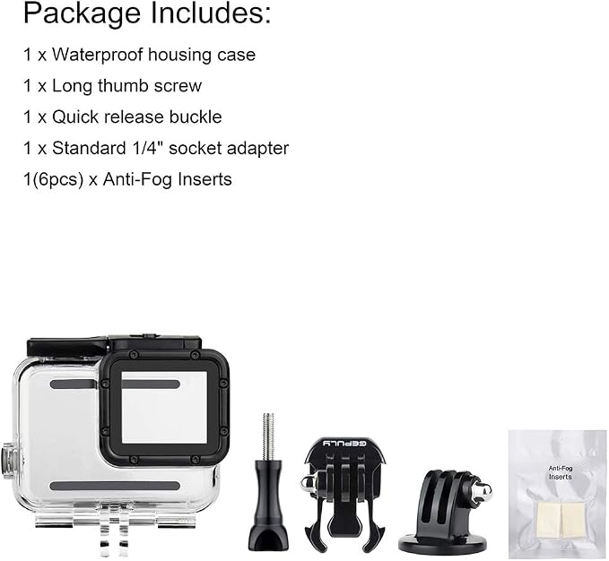 Waterproof Case for GoPro Hero 2018/7/6/5 Black - 45M Underwater Protective - Image 7