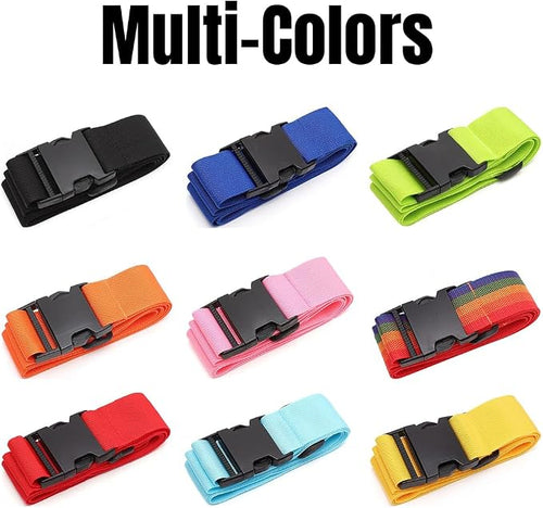 5PC Custom Embroidery Luggage Strap - Image 2