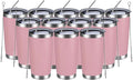 MEWAY 20oz Tumbler 12 Pack Double Wall Vacuum Insulated Travel Mug Bulk by MEWAY