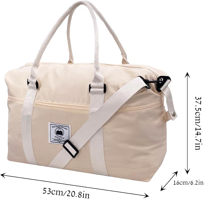 Travel Duffle Bag, Waterproof Sport Tote Gym Bag - Image 2