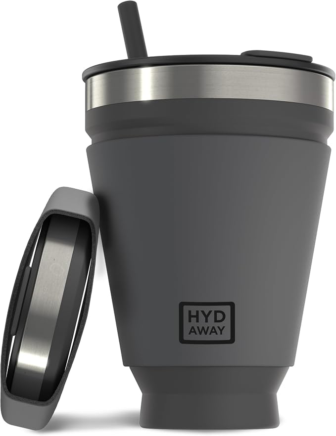 HYDAWAY 16oz Collapsible Tumbler by HYDAWAY