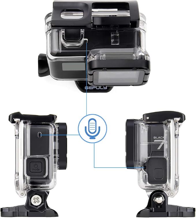 Skeleton Housing Case for Hero 2018/7/6/5 Black - Image 3