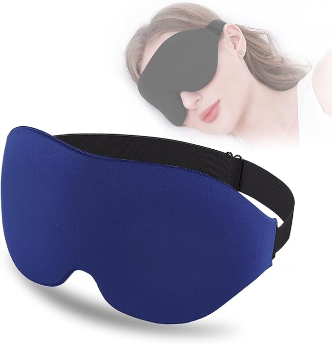 Sleep Eye Mask, 3D Eyes Mask for Sleeping, Contoured Cup Night Blindfold Eye by SooGree