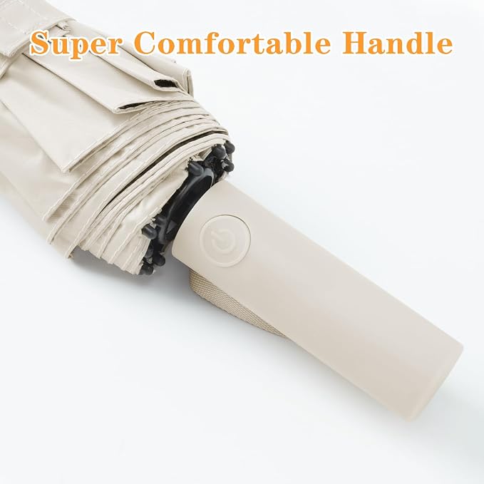 Large Double-Ribs Umbrella Automatic Folding Umbrella - Image 2