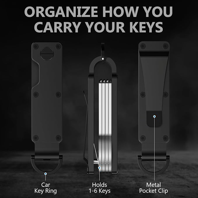 Key Organizer Minimalist Innovative Keyholder Compact Keys Organizer Smart - Image 2