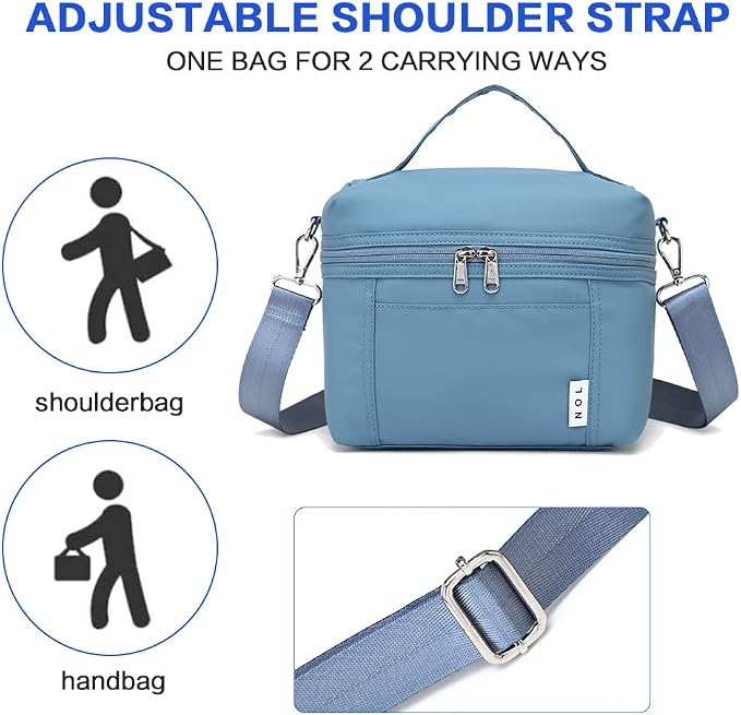 NOL Natural Organic Lifestyle Small Insulated Lunch Bags - Image 7