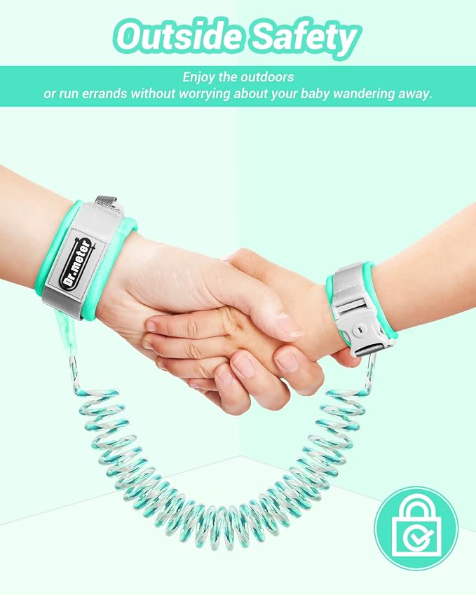 Dr.meter Anti Lost Wrist Link, 2 Pack Toddler Safety Leash - Image 7