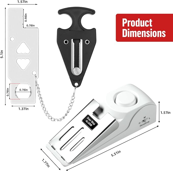 Portable Door Lock Alarm - Image 6