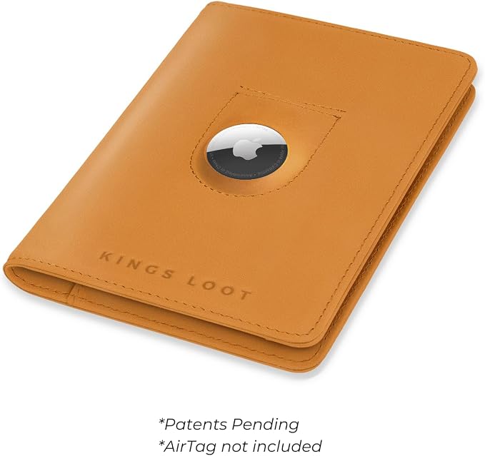 Kings Loot Passport Holder Wallet | RFID Protected Leather Travel Wallet - Image 3