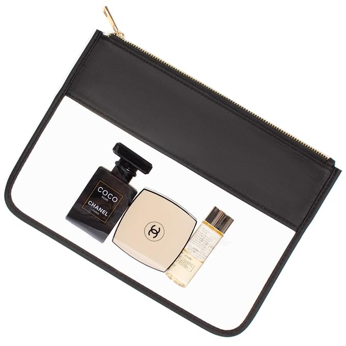 LETGO Clear Makeup Bag Pouch for Travel by LETGO