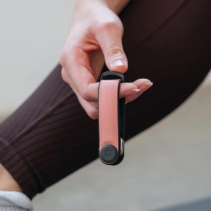 Orbitkey Key Organizer Hybrid Leather | Premium Nappa leather & TPU, Stainless - Image 8