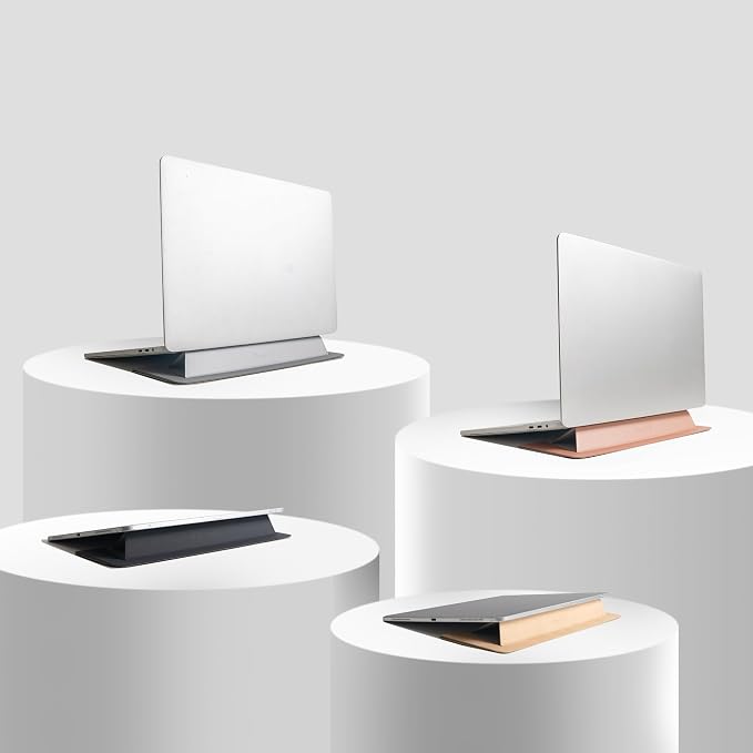 SenseAGE Laptop Stand for Desk, Ergonomic Notebook Stand, Foldable & Portable - Image 9