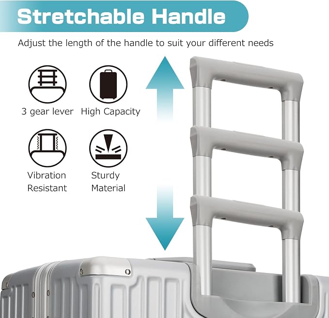 AnyZip Carry On Luggage - Image 7