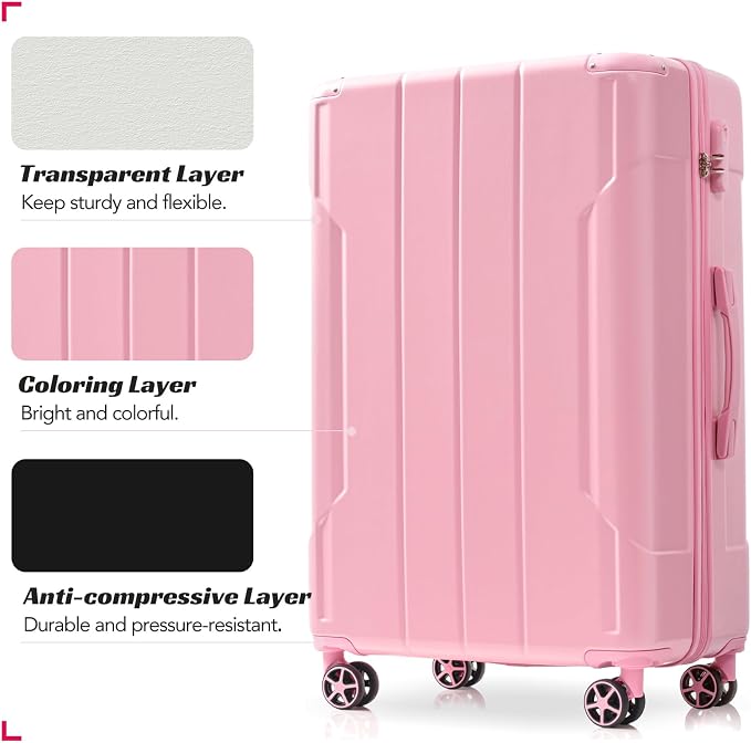 Merax Luggage Sets 3-Piece Hardshell - Image 8