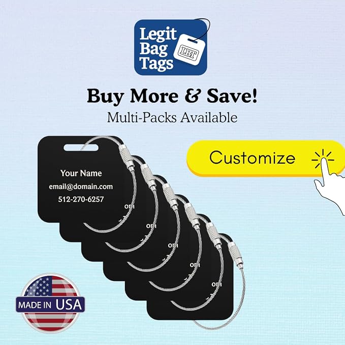 Custom Luggage Tags - Image 7
