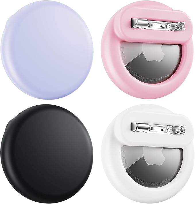 Compatible for Air Tags-4 Pack Apple Kids Hidden, Airtag Holder for Kid by Bingcokcase