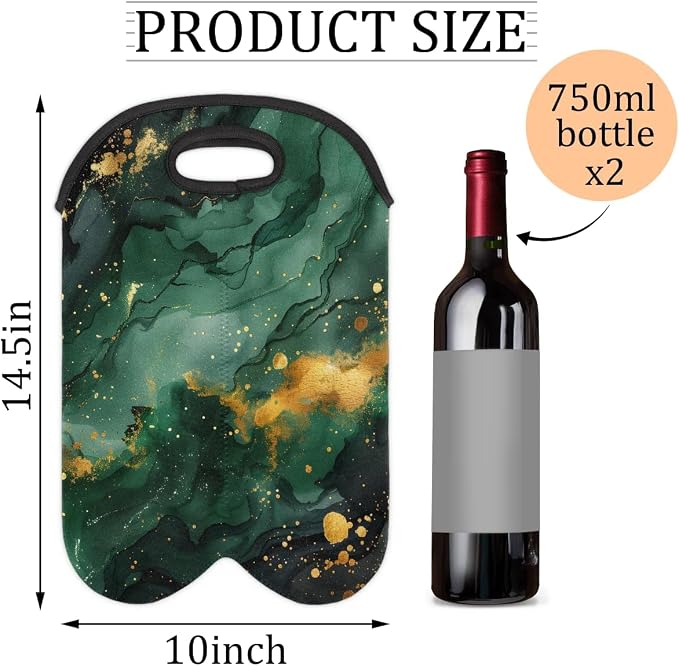 Wine Carrier Tote Personalized Bag - Image 2